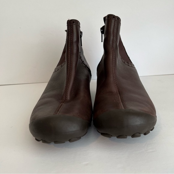 Merrell Plaza Mid Deep Mahogany Waterproof Brown Boots Size 8 - Picture 9 of 12